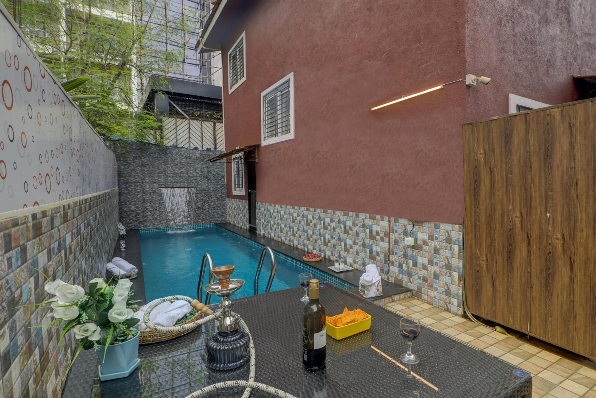 באג'ה Ludo Private Pool Villa, Wifi-Caretaker-Parking, North Goa מראה חיצוני תמונה