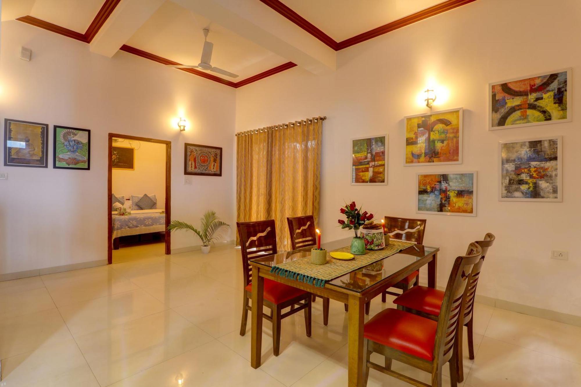 באג'ה Ludo Private Pool Villa, Wifi-Caretaker-Parking, North Goa מראה חיצוני תמונה